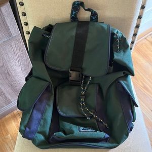 Matrix Outdoor Hiking Pocket Backpack Green Blue One Size